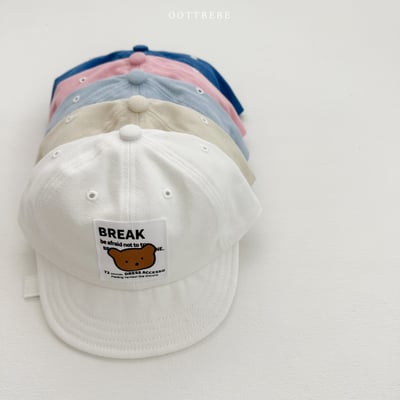 Oottbebe21｜(1y-6y )  小熊布章棒球帽3