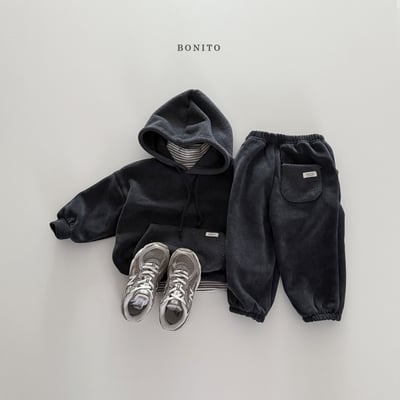 Bonito26｜(75cm-125cm) 休閒連帽上衣束口褲套裝6