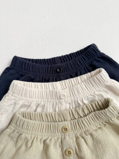 Atomeme20｜(70-110) 排釦抓皺短褲2