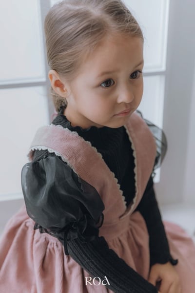 ROA19｜(80cm-120cm) 2色深V吊帶連身裙10