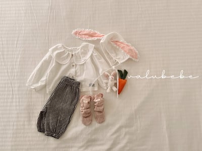 Valubebe67｜(65-90) 棉麻印花縮口褲7