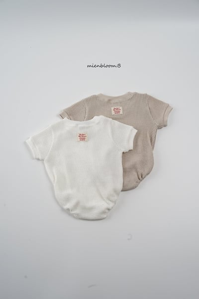 Bloom.b13｜(0m-18m) 華夫格包屁衣4