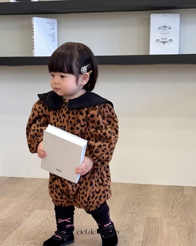 Cieldemaman08｜(6M~24M)  2色豹紋翻領套裝9