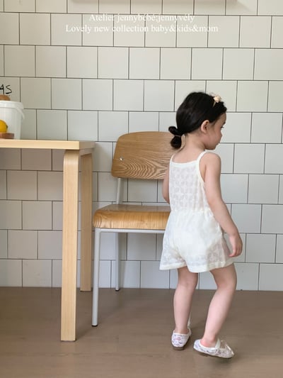 JE15｜(80-120cm) 透氣細肩連身衣3