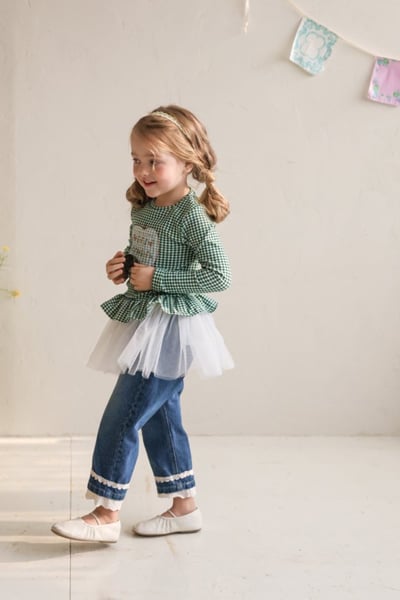 FLO09｜(free) 2色浪漫抽繩薄紗裙14