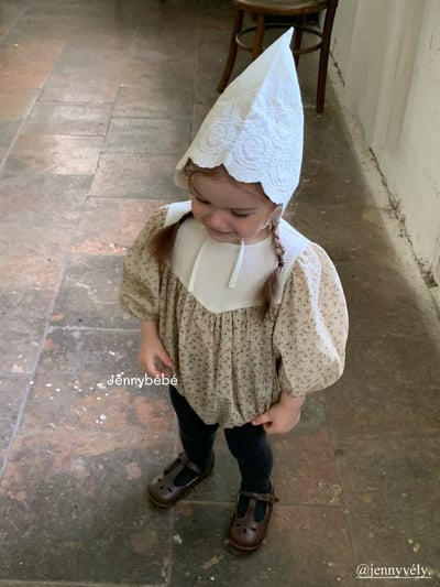 JE555｜(66-90cm) 田園碎花包屁衣25