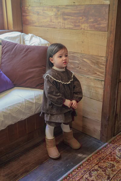 onu 18｜(70cm-115cm) 燈芯絨碎花褲裙14