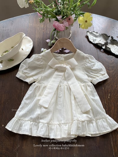 JE13｜(66-120cm) 蝴蝶結緞帶包屁洋裝16