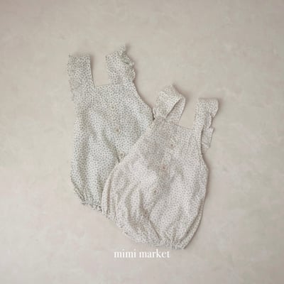 mimi market02 (75-85cm)  荷葉邊吊帶裝2