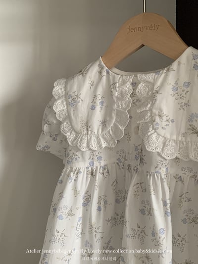 JE18｜(66-120cm) 碎花翻領包屁衣/洋裝19