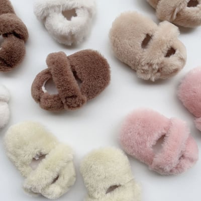 毛絨保暖學步鞋25