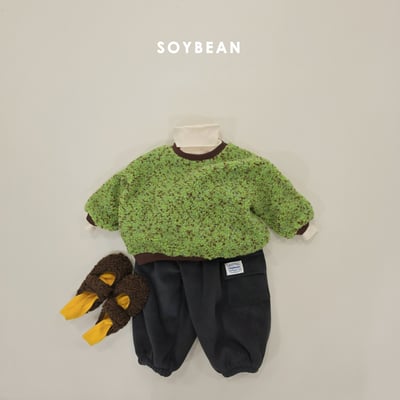 Soybean79｜(75cm-118cm) 工裝口袋縮口褲4