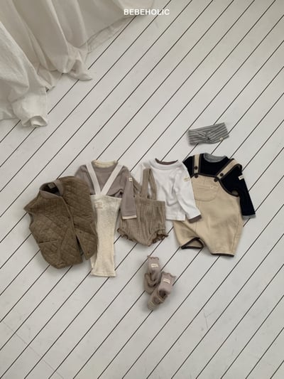 Bebe holic37｜(3m-18m) 撞色層次上衣12