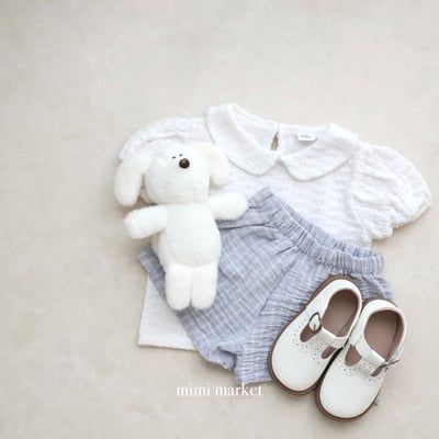 mimi market31 (75-90cm)  休閒格紋短褲6