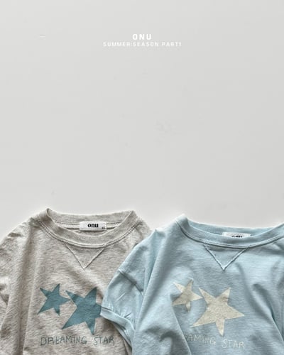 onu12｜(70cm-115cm) 星星印花上衣4