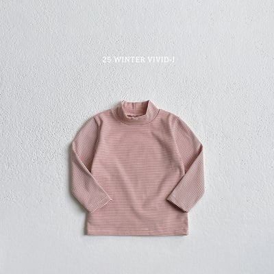 vivid77｜(78cm-125cm) 條紋中領上衣4