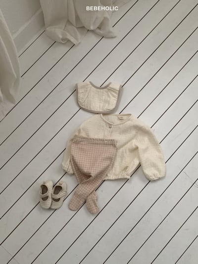 Bebe holic62｜(3m-18m) 細格紋褲襪10