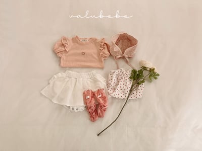 Valubebe 04｜(65-90cm) 公主泡泡袖上衣10