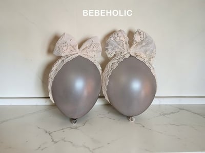 Bebe holic56｜(Free) 鏤空蝴蝶結髮帶5