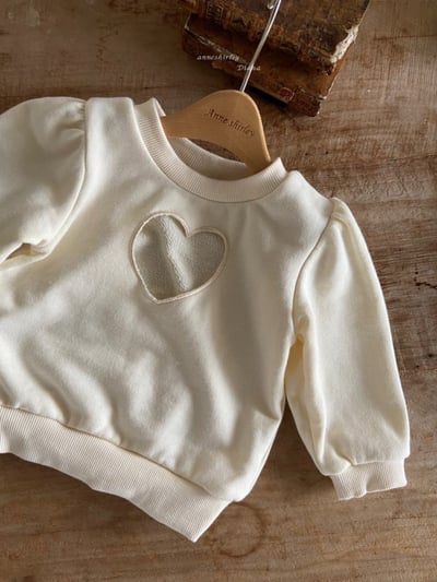 Anne Shirley22｜(3m-24m) 1色鏤空愛心休閒上衣5