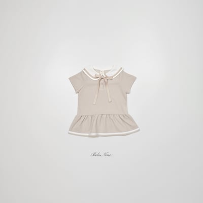 bebe nine22  (65cm-115cm) 3色英倫學院風連身裙3