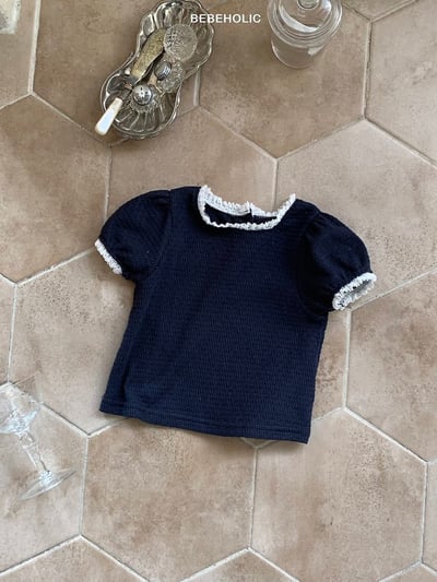 Bebe holic43｜(3m-18m) 蕾絲泡泡袖上衣11