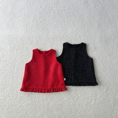 Lindo23｜(3m-18m) 小香風荷葉洋裝+天使斗篷11