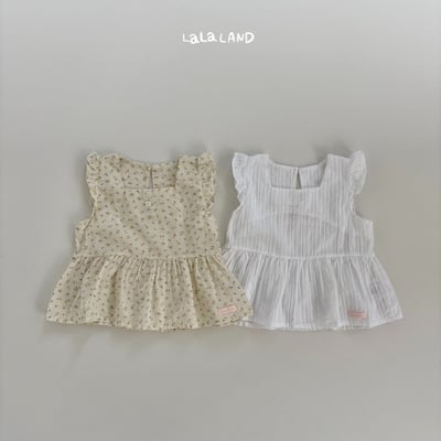 lala land49｜(75-120cm) 2色荷葉無袖背心19