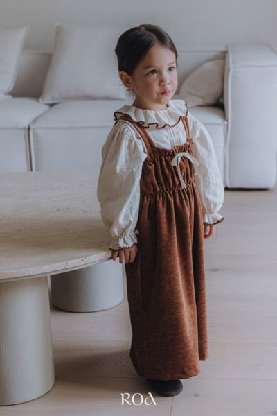 ROA10｜(80cm-120cm) 2色洋氣碎花長袖上衣12