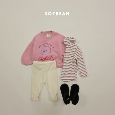 Soybean19｜(75cm-118cm) 小熊印花休閒上衣6