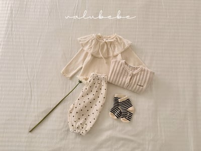 Valubebe81｜(65-90) 蕾絲花邊摺邊披肩5