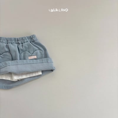 lala land75｜(75-120cm) 2色愛心口愛褲裙24