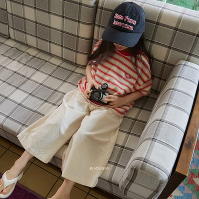 BEAN26｜(65-120cm) 雙色線條紋上衣12