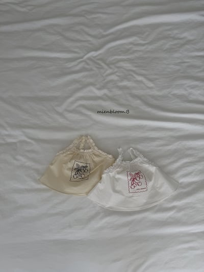 Bloom.b32｜(55cm-118cm) 蕾絲花邊櫻桃背心6