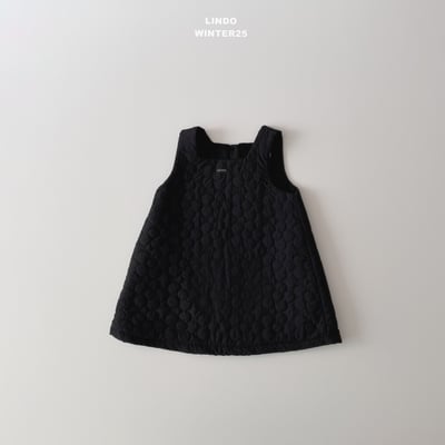 Lindo68｜(80cm-125cm) 絎縫背心洋裝1