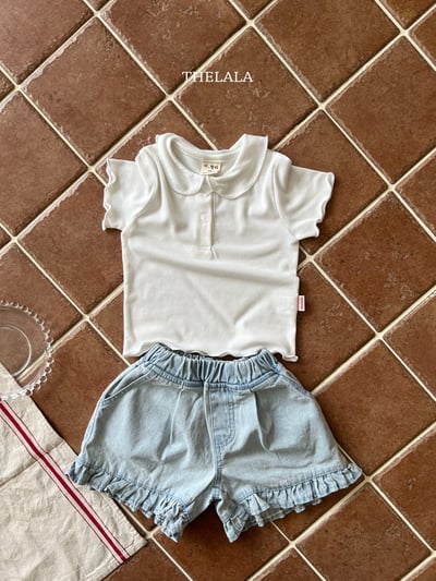 thelala24｜ (70-115) 有領捲邊上衣12