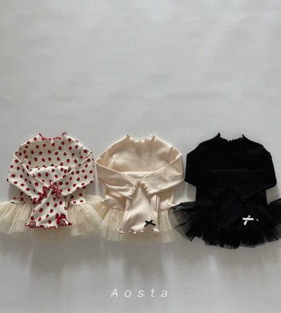 AOSTA34｜(6m-5y) 緞帶捲邊小喇叭褲19