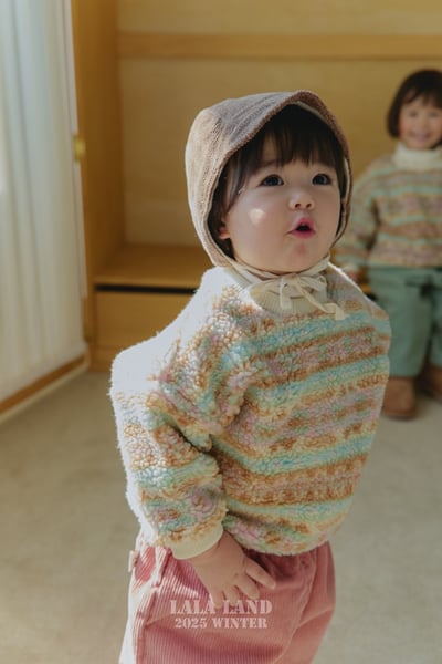 lala land34｜(60cm-83cm) 4色北歐風刷毛上衣10