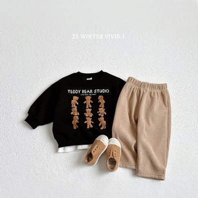 vivid41｜(78cm-125cm) 薑餅人印花休閒上衣8