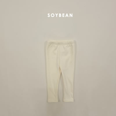 Soybean04｜(75cm-118cm) 素面內刷毛緊身褲11