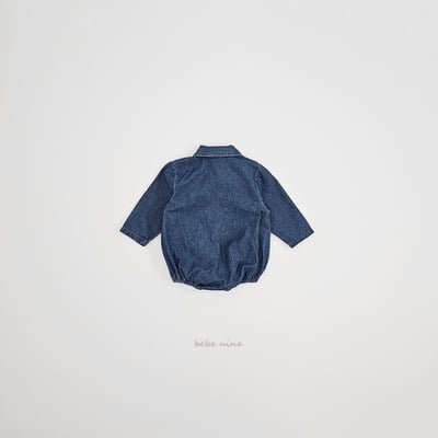 bebe nine03 (65-90) 2色牛仔包屁衣14