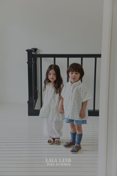 lala land54｜(75-120cm) 2色泡泡紗縮口長褲6