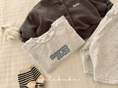 Valubebe41｜(65-90) 英字休閒上衣6