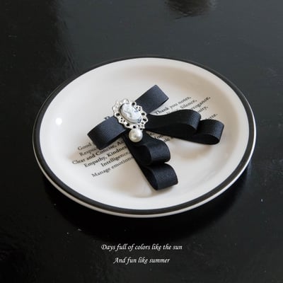 M-KIDS55｜(65-115cm) 法式徽章緞帶別針15