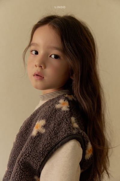 Lindo72｜(80cm-125cm) 印花刷毛背心21