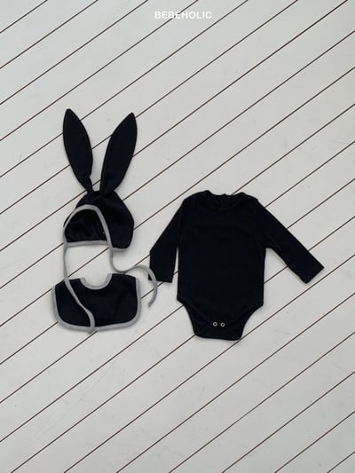 Bebe holic29｜(3m-18m) 小兔寶寶包屁衣套裝9