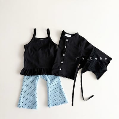 my_bebe29｜(80-120cm) 波點喇叭褲15