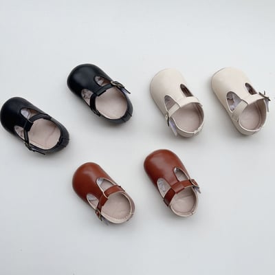 圓頭軟皮學步鞋11