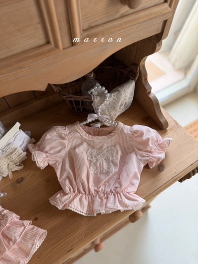 Marron21｜(1y-6y) 愛麗絲蝴蝶襯衫5