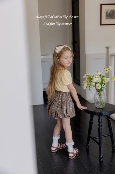 M-KIDS17｜(65-115cm) 印花泡泡短褲12